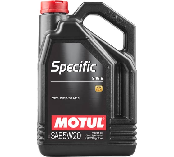 Синтетическое масло SPECIFIC 948B 5W20 5л MOTUL 106352 1