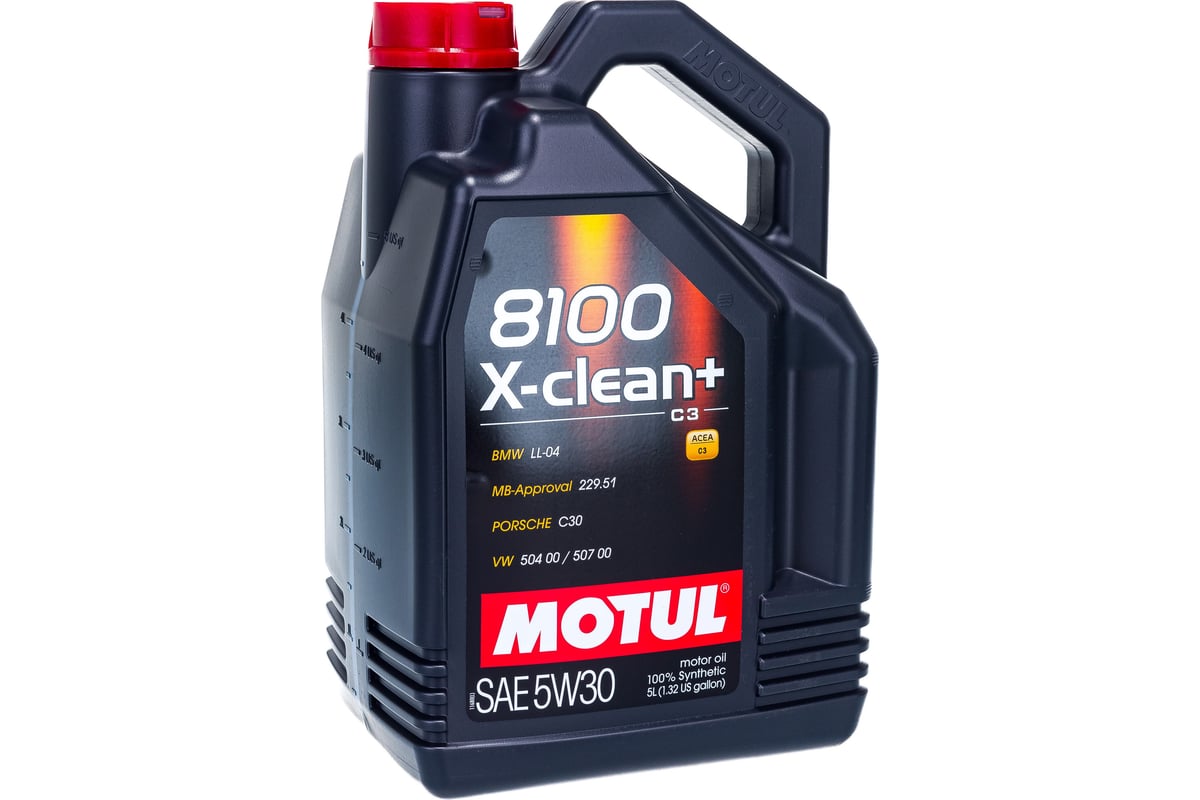 8100 X-CLEAN + 5W-30 Motor Oil Motul 106377