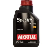Синтетическое масло SPECIFIC BMW LL-12 FE 0W30 1л MOTUL 107301