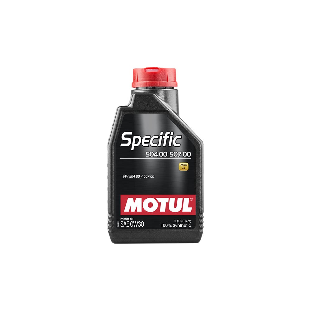 Синтетическое масло MOTUL SPECIFIC 504 00 507 00 0W30 1л 107049