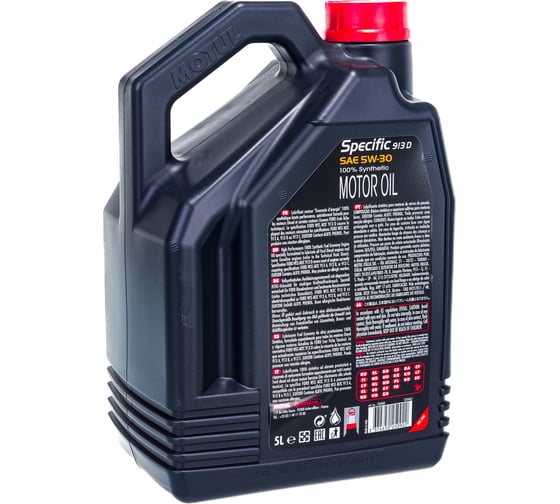 Синтетическое масло SPECIFIC 913D 5W30 5л MOTUL 104560
