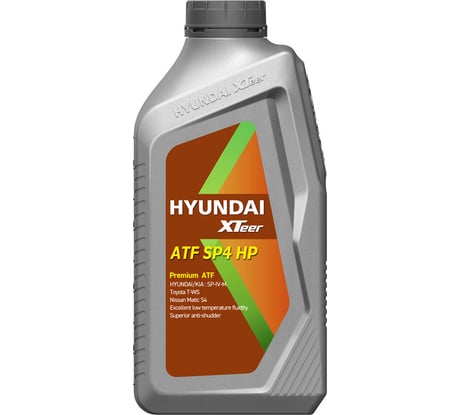 Трансмиссионное масло для АКПП синтетическое ATF SP4, 1 л HYUNDAI XTeer 1011006
