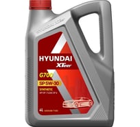 Моторное масло синтетическое Gasoline G700 5W30, 4 л HYUNDAI XTeer 1041135