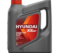 Моторное масло синтетическое Gasoline G700 5W40 SN, 4 л HYUNDAI XTeer 1041136