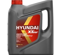 Моторное масло синтетическое Gasoline Ultra Efficiency 5W20, 4 л HYUNDAI XTeer 1041001