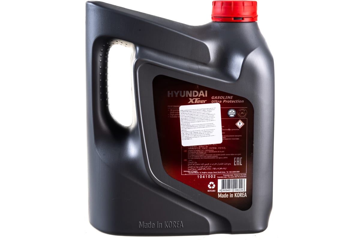  масло синтетическое Gasoline Ultra Protection 5W30, 4 л .