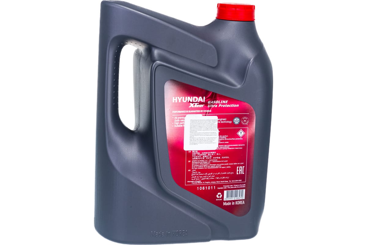  масло синтетическое Gasoline Ultra Protection 5W30, 6 л .