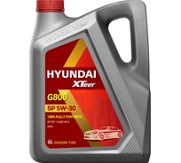 Моторное масло синтетическое Gasoline Ultra Protection 5W30, 6 л HYUNDAI XTeer 1061011