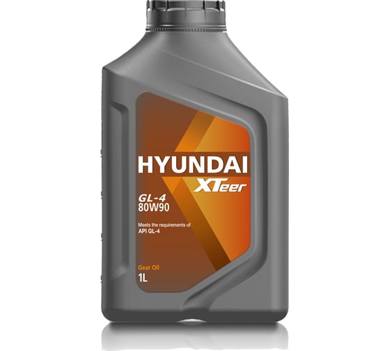 Трансмиссионное масло универсальное Gear Oil-4 80W90, 1 л HYUNDAI XTeer 1011018 1