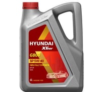 Моторное масло синтетическое Gasoline Ultra Protection 5W40 SP 4 л HYUNDAI XTeer G800 1041126
