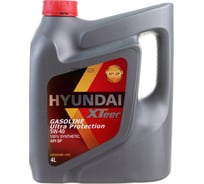 Моторное масло синтетическое Gasoline Ultra Protection 5W40 SN, 4 л HYUNDAI XTeer 1041126 15959094