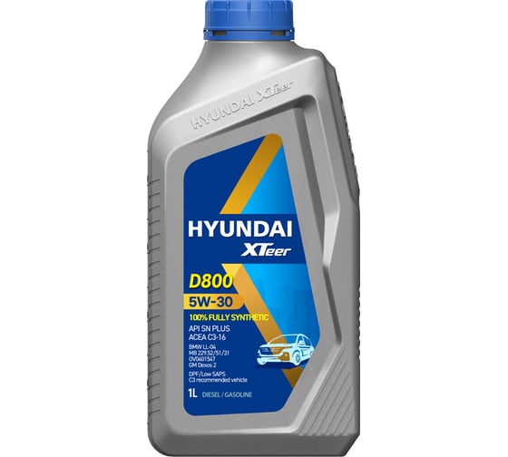 Моторное масло синтетическое Diesel Ultra 5W30, 1 л HYUNDAI XTeer 1011003 1