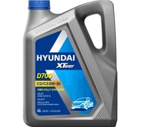 Моторное масло синтетическое Diesel Ultra C3 5W30, 6 л HYUNDAI XTeer 1061224