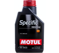 Моторное масло MOTUL SPECIFIC RBS0-2AE 0W20 1 л 106044