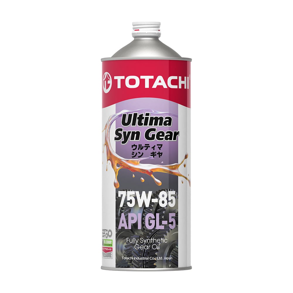 Трансмиссионное масло TOTACHI синтетическое Ultima Syn Gear 75W-85, GL ...