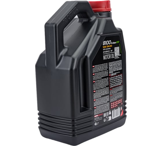 Моторное масло 8100X-сlean EFE 5W30 4л MOTUL 109171
