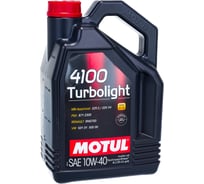 Моторное масло 4100 Turbolight 10W40 4л MOTUL 109462 15973175