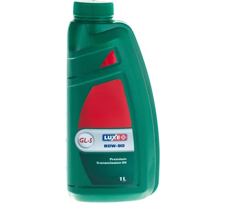 Трансмиссионное масло  GL5, 80W90, 1л LUXЕ 543