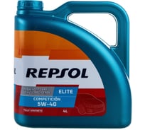 Моторное масло REPSOL ELITE COMPETICION 5W40 4L 6058/R 6058R