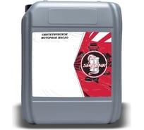 Моторное масло SHIKANA синтетическое, se sae 0w40, api sn/cf, 20 л 78601