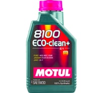 Синтетическое масло 8100 X-clean+ 5W30 5 л по цене 4-х MOTUL 109535