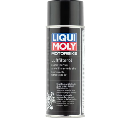 Масло-спрей для пропитки воздушных фильтров LIQUI MOLY Motorbike Luft Filter Oil 0.4 л 1604