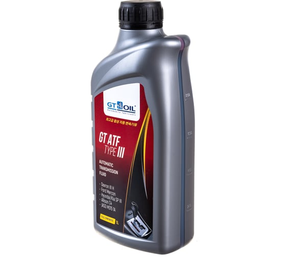 Масло ATF Type-III Dexron III H, 1 л GT OIL 8809059407776