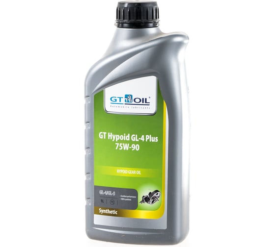 Масло Hypoid GL-4 Plus, SAE 75W-90, API GL-4/GL-5, 1 л GT OIL 8809059407981