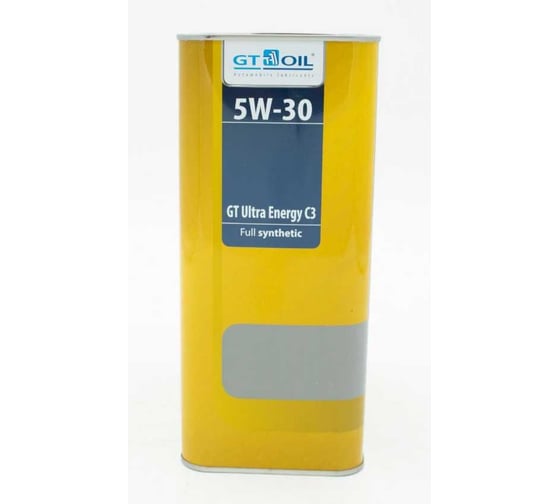 Масло Ultra Energy C3, SAE 5W-30, API SM,SN/CF, 4л GT OIL 8809059407936