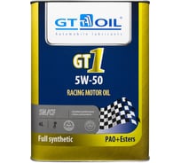 Масло GT1 5W-50, API SM/CF, 4л GT OIL 8809059407196