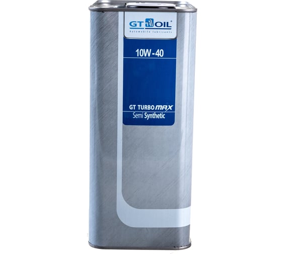 Масло Turbo Max, SAE 10W-40, API SJ/CF, 4л GT OIL 8809059408636