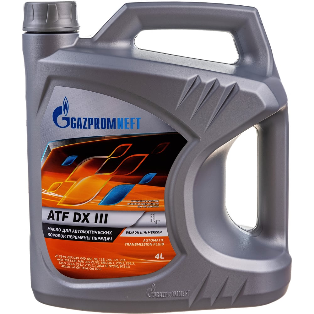 ATF DX III 4л Gazpromneft 253651855 - выгодная цена, отзывы .