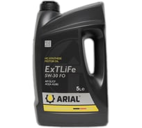 Моторное масло ARIAL ExTLiFe  FO 5W-30 (5л) AR006053040