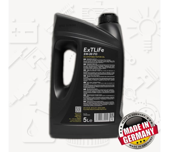 Моторное масло ARIAL ExTLiFe  FO 5W-30 (5л) AR006053040