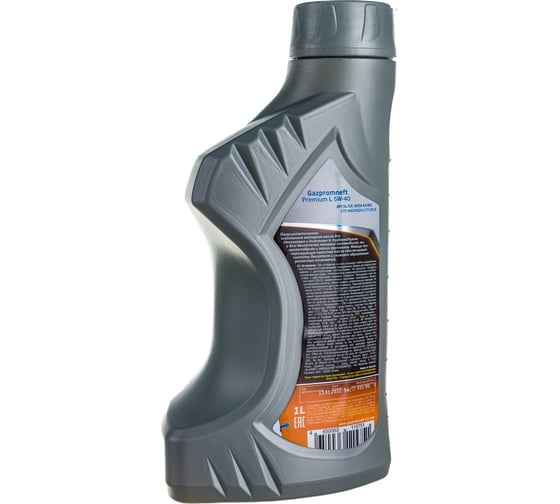 Масло GAZPROMNEFT Premium L 5W-40 1л 2389907662