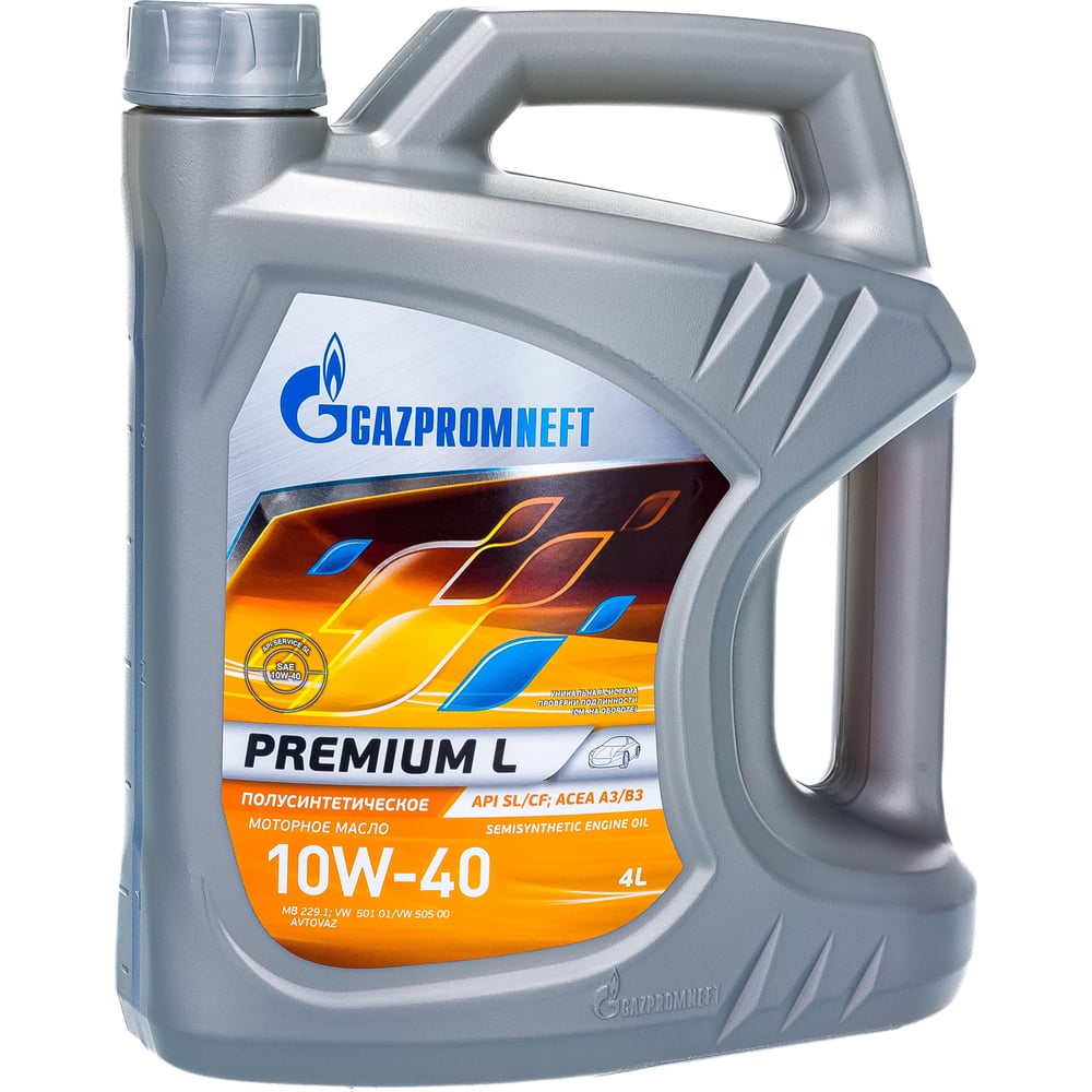 Масло Premium L 10W-40 4л Gazpromneft 253142211