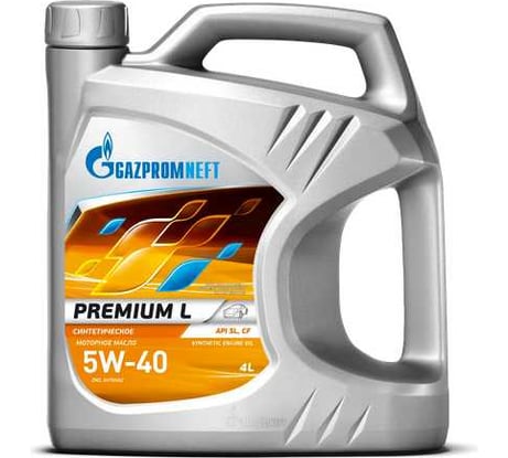 Масло моторное GAZPROMNEFT Premium L 5W-40 4 л 002389900122