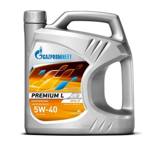 Масло GAZPROMNEFT Premium L 5W-40 4 л 2389900122