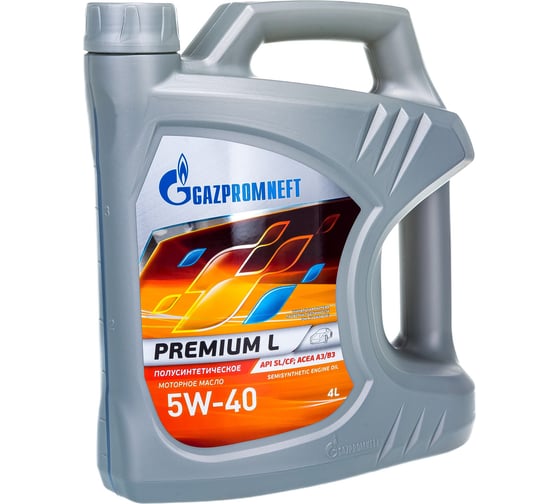 Масло GAZPROMNEFT Premium L 5W-40 4 л 2389900122