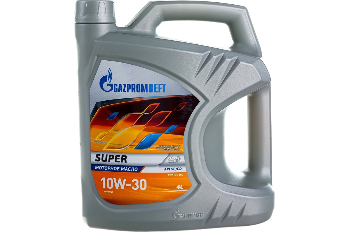 Масло Super 10W-30 4л Gazpromneft 253142139 - выгодная цена, отзывы ...