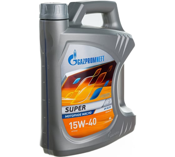 Масло Super 15W-40 4л Gazpromneft 253142147