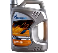 Масло Super 15W-40 5л Gazpromneft 253142148