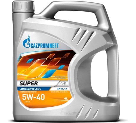 Масло моторное GAZPROMNEFT Super 5W-40 4 л 002531401374