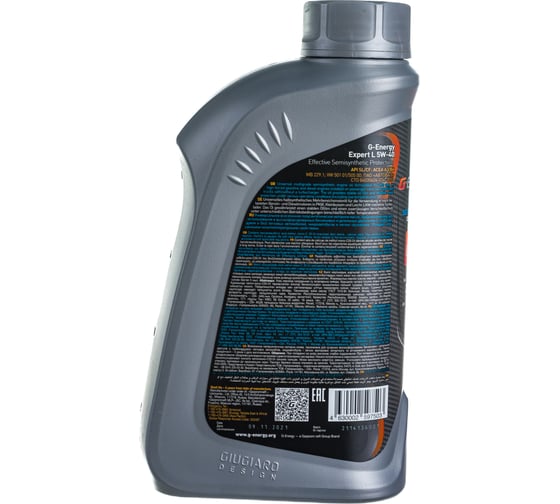 Масло Expert L 5W-40 1л G-Energy 253140260