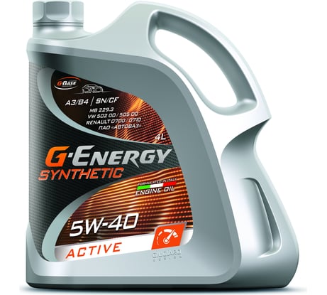 Масло F Synth, 5W-40, 4 л G-ENERGY 253140468