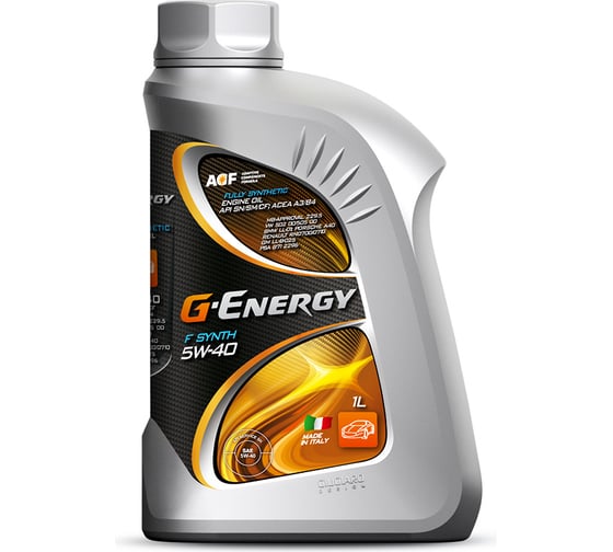 Масло F Synth 5W-40 1л G-Energy 253140152