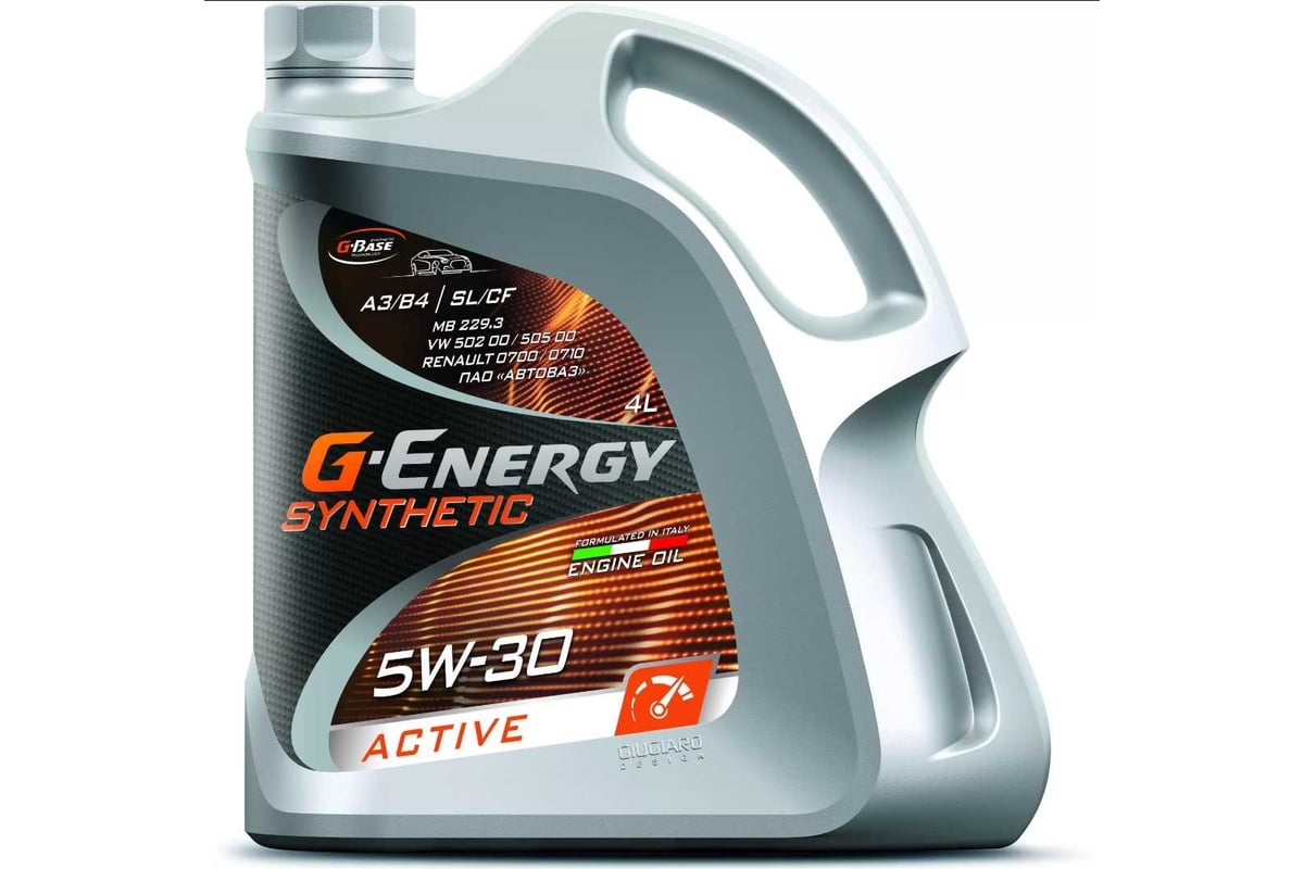 Масло G-ENERGY Synthetic Active 5W-30 4 л 253142405