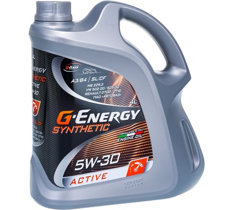 Масло G-ENERGY Synthetic Active 5W-30 4 л 253142405