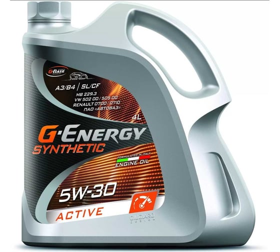 Масло G-ENERGY Synthetic Active 5W-30 4 л 253142405