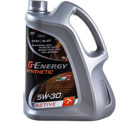 Масло G-ENERGY Synthetic Active 5W-30 5л 253142406